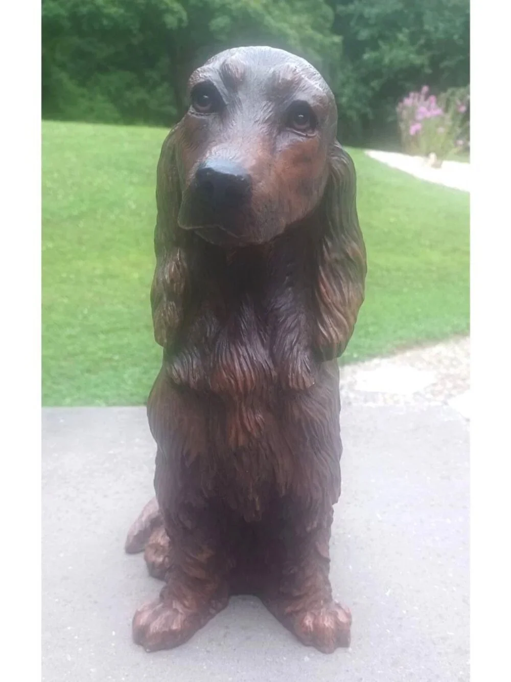 Vintage 1990 Universal Statuary Dog 13